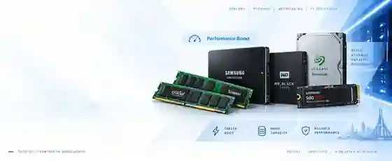 SSD RAM and storage upgrades