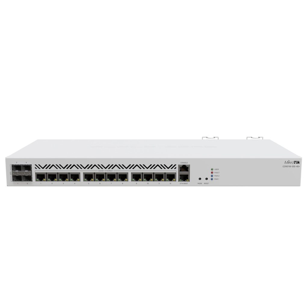 MikroTik CCR2116-12G-4S+ Cloud Core Router